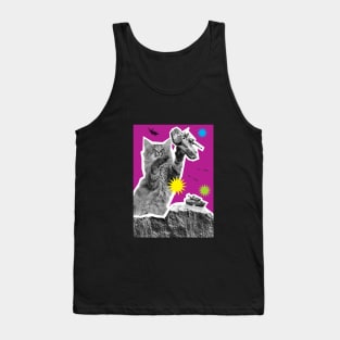 KATZILLAZ - 04 - TANK WARS - FELINE KAIJU - MONSTER CAT !!! Tank Top